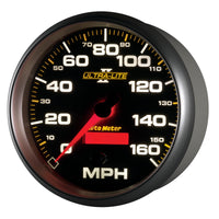 Autometer Ultra-Lite II 5 Inch 160 MPH FSE Programmable Speedometer - Burkken Auto Parts