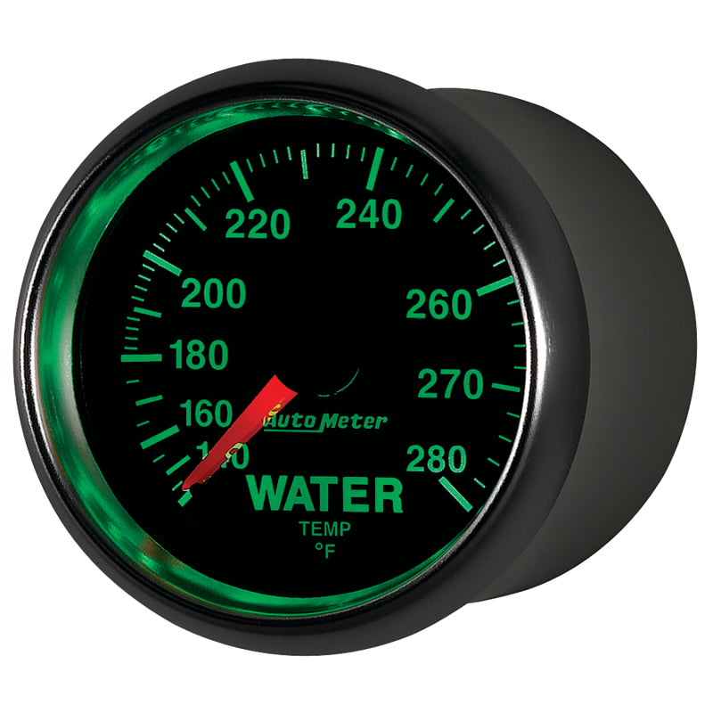 AutoMeter Gauge Water Temp 2-1/16in. 140-280 Deg. F Mechanical Gs - Burkken Auto Parts