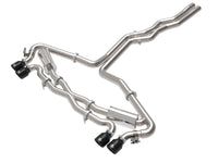 aFe 20-22 Audi RS6 Avant V8 4L (tt) MACH Force-Xp 3in to 2.5in 304 SS Cat-Back Exhaust w/ Black Tip - Burkken Auto Parts