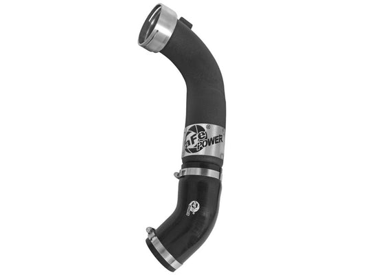 aFe BladeRunner 3in Black Intercooler Tube Cold Side w/ Couplings & Clamps 11-13 BMW 335i 3.0L (t) - Burkken Auto Parts