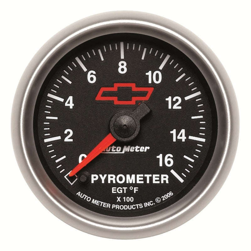 Autometer GM Full Sweep Electric 52mm 0-1600 degree F Pyrometer - Burkken Auto Parts