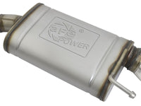 aFe MACHForce XP 2.5in 409 Stainless Axle Back Exhaust w/Stainless Tips 15-17 Ford Mustang I4-2.3L - Burkken Auto Parts
