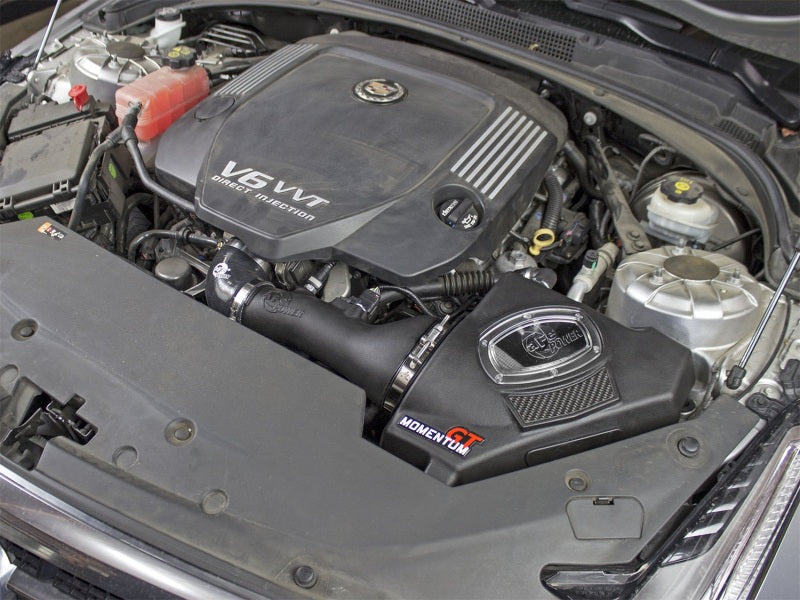 aFe Momentum Air Intake System PRO Dry S Stage-2 13-16 Cadillac ATS 3.6L V6 - Burkken Auto Parts
