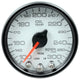 Autometer Spek-Pro Gauge Oil Temp 2 1/16in 300f Stepper Motor W/Peak & Warn Wht/Blk - Burkken Auto Parts