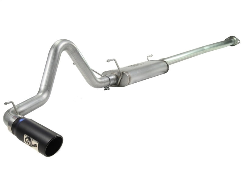 aFe MACH Force XP 2.5in Cat-Back Stainless Steel Exhaust System w/Black Tip Toyota Tacoma 13-14 4.0L - Burkken Auto Parts