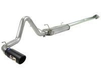 aFe MACH Force XP 2.5in Cat-Back Stainless Steel Exhaust System w/Black Tip Toyota Tacoma 13-14 4.0L - Burkken Auto Parts