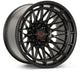 Vossen LCX-03 22x9.5 - 6x135 - ET30 - Deep - 87.1 - Satin Black Wheel