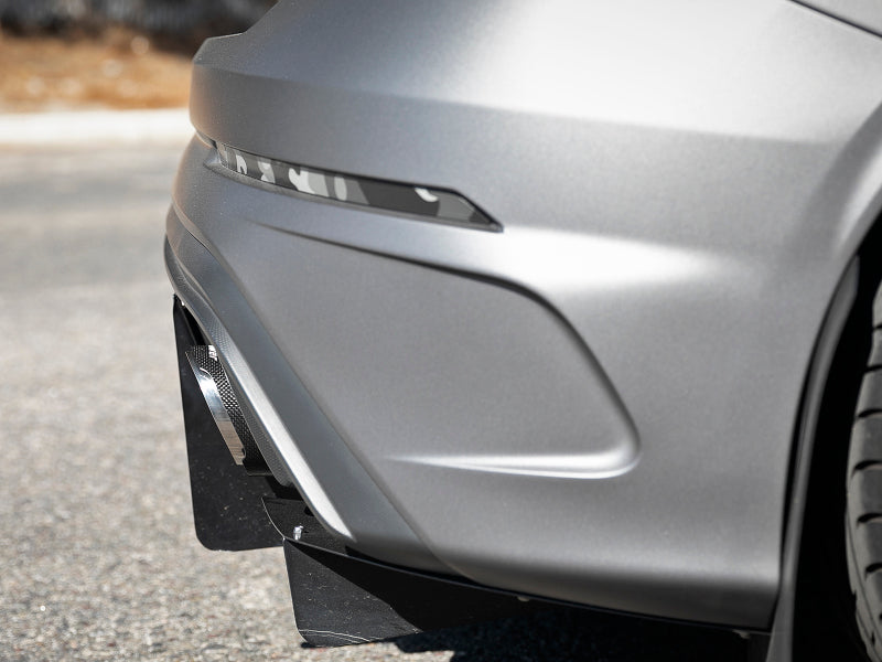 aFe Takeda 3in 304 SS Cat-Back Exhaust System w/ Carbon Fiber Tips 16-18 Ford Focus RS I4-2.3L (t) - Burkken Auto Parts