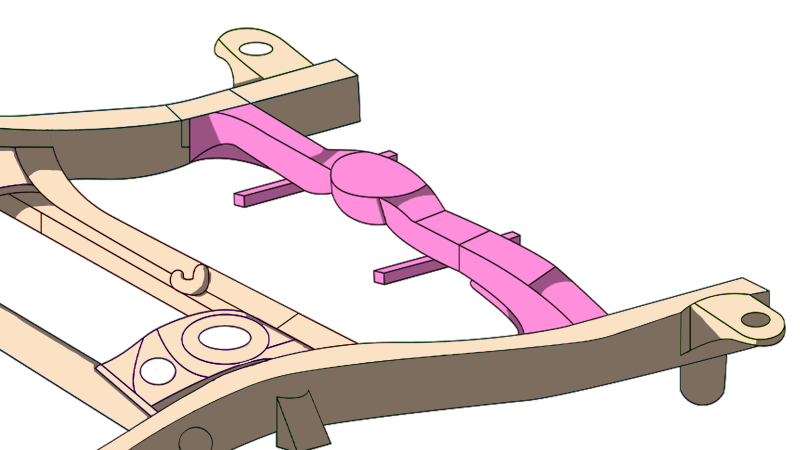 Rust Buster 1996-2002 Toyota 4Runner Spare Tire Carrier Crossmember