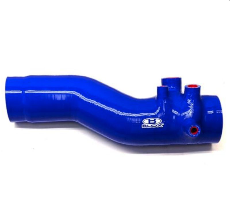 BLOX Racing 15-20 Subaru WRX FA20 High Power 3in Turbo Inlet Hose - Blue - Burkken Auto Parts