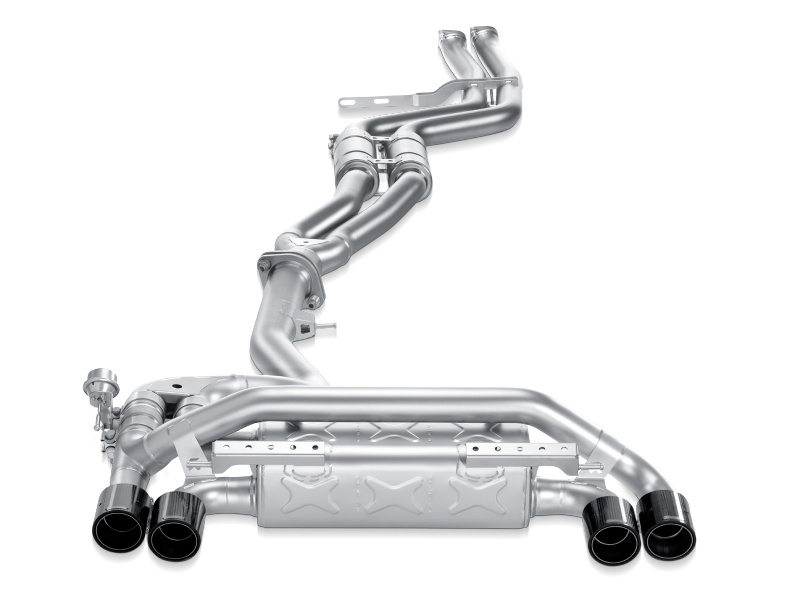 Akrapovic 11-12 BMW 1 Series M Coupe (E82) Evolution Line Cat Back (Titanium) (Req. Tips) - Burkken Auto Parts