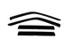 AVS 93-98 Jeep Grand Cherokee Ventvisor Outside Mount Window Deflectors 4pc - Smoke - Burkken Auto Parts