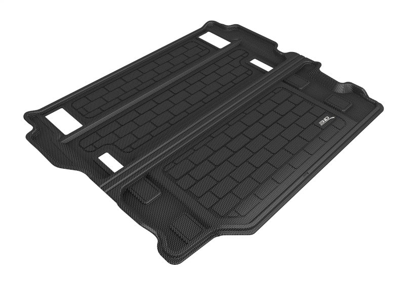 3D MAXpider 18-25 Jeep Wrangler JL(w/o sub) Kagu Cargo Liner - Black - Burkken Auto Parts
