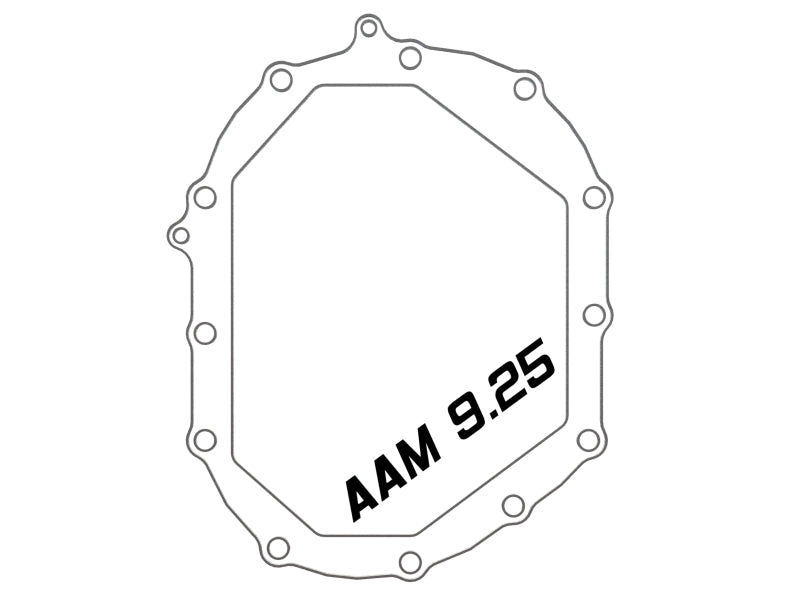 AFE Power 11-18 GM 2500-3500 AAM 9.25 Axle Front Differential Cover Black Machined Street Series - Burkken Auto Parts