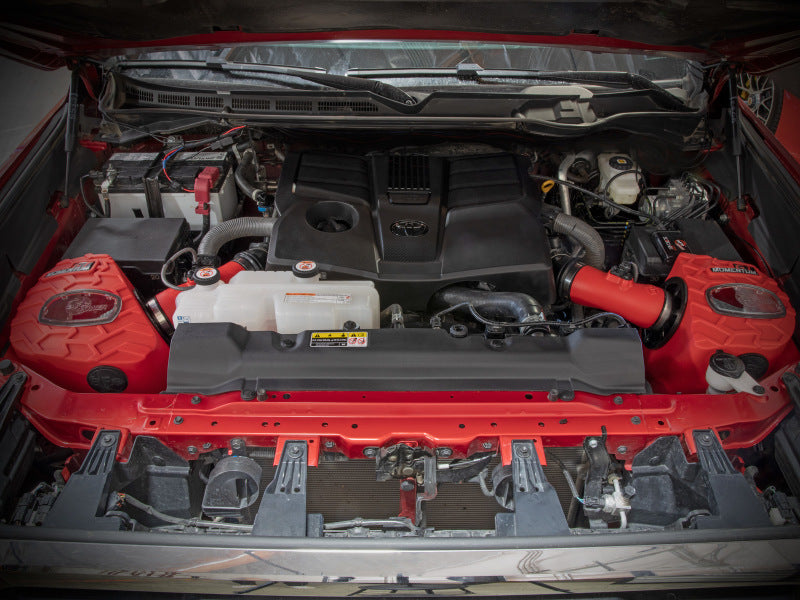 aFe POWER Momentum GT Pro Dry S Intake System 22-23 Toyota Tundra V6-3.4L (tt) Red Edition - Burkken Auto Parts