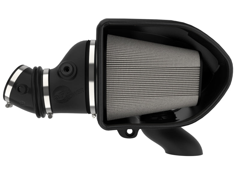 aFe 19-23 Dodge Challenger Hellcat V8-6.2L Magnum FORCE Stage2 Cold Air Intake System w/Pro DRY S - Burkken Auto Parts