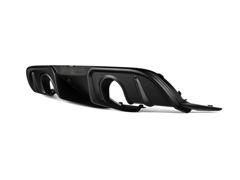 Akrapovic 2022+ Porsche 718 Cayman GT4 RS Rear Carbon Fiber Diffuser - Matte - Burkken Auto Parts