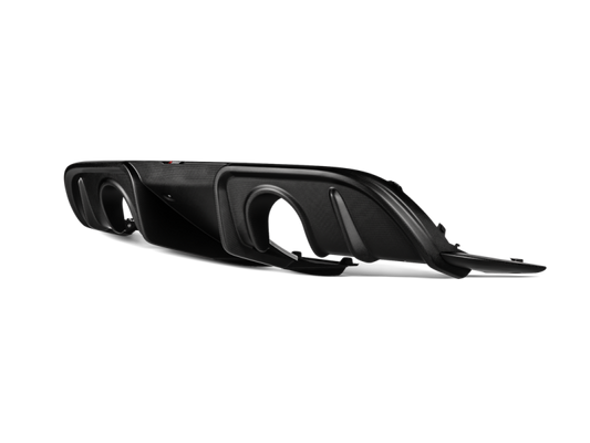 Akrapovic 2022+ Porsche 718 Cayman GT4 RS Rear Carbon Fiber Diffuser - Matte - Burkken Auto Parts