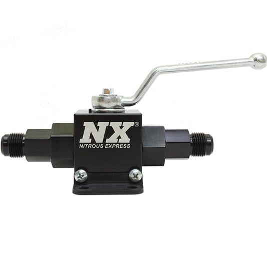 Nitrous Express Lightweight Billet In-Line Valve 1.5in I.D (8AN Fitting) - Burkken Auto Parts