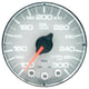 Autometer Spek-Pro Gauge Oil Temp 2 1/16in 300f Stepper Motor W/Peak & Warn Slvr/Chrm - Burkken Auto Parts
