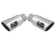 aFe MACH Force-XP 304 SS Single Wall Polished Exhaust Tip Pair 4in Inlet x 6in Outlet x 15in L - Burkken Auto Parts