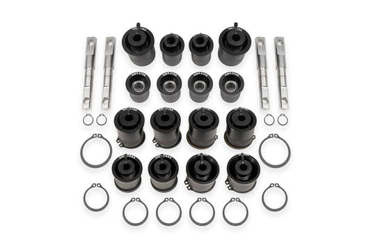BMR 97-04 Chevrolet Corvette C5 / 05-13 Corvette C6 Front & Rear Control Arms Bearing Kit - Black - Burkken Auto Parts