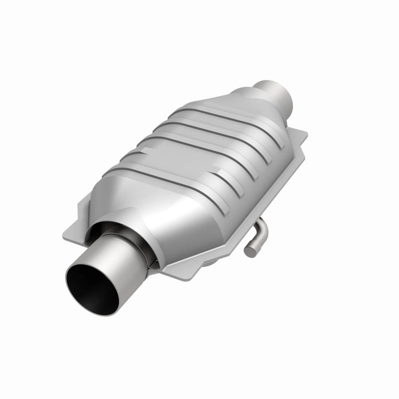 MagnaFlow Conv Universal 2.25in Inlet 2.25in Outlet 16in Length 6.375in Width - Burkken Auto Parts