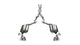 Corsa 2018-2023 Ford Mustang GT Convertible w/o Active Valves Xtreme Cat-Back w/ 4in Tips - Burkken Auto Parts