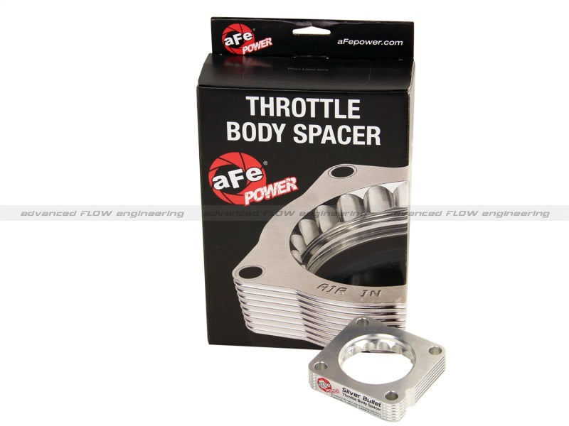 aFe Silver Bullet Throttle Body Spacer 12 Honda Civic Si  / 08-12 Honda Accord / 09-12 Acura TSX - Burkken Auto Parts