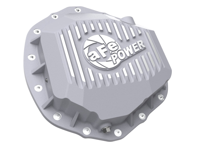 aFe Street Series Rear Differential Cover Raw w/ Machined Fins 19-20 Ram 2500/3500 - Burkken Auto Parts