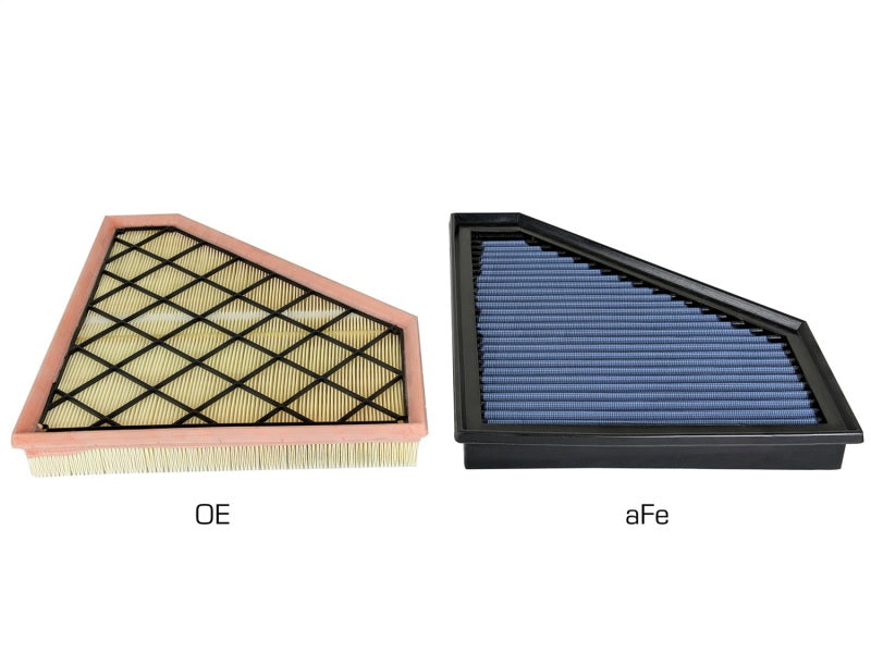 aFe Magnum FLOW Pro 5R OE Replacement Air Filter 13-17 Cadillac ATS V6-3.6L - Burkken Auto Parts