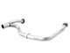 aFe Power Twisted Steel Y-Pipe Aluminized 2in 12-14 Jeep Wrangler (JK) V6 3.6L (4dr) - Burkken Auto Parts