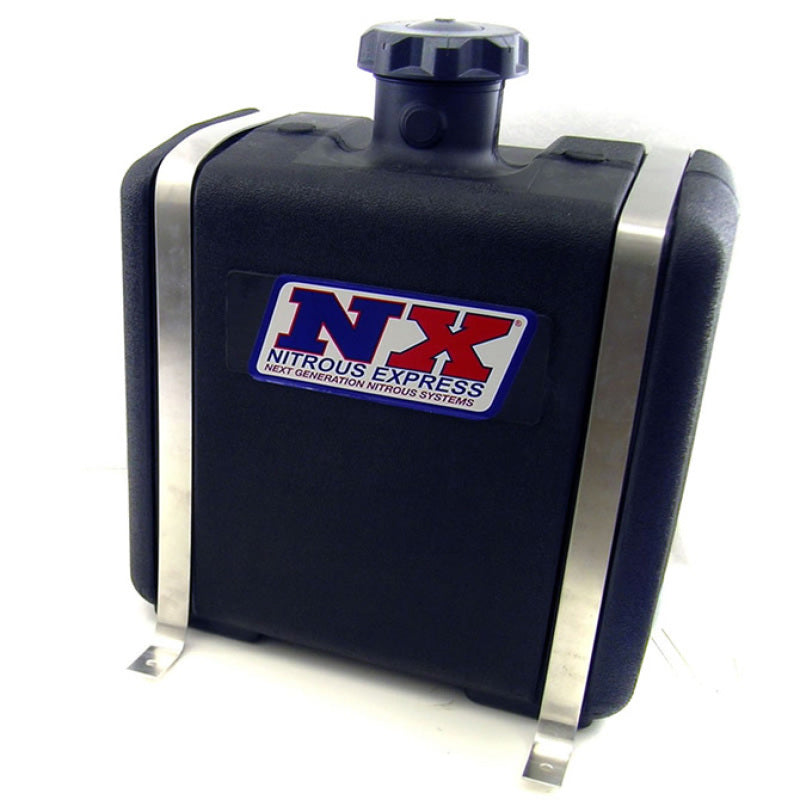 Nitrous Express Water Injection 7 Gallon Reservoir (w/Bracket Solenoid & Hose) (15L x 17H x 9W) - Burkken Auto Parts