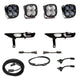 Baja Designs 2021+ Ford F150 Fog Pocket Kit SAE Clear Squadron Pro DC with Upfitter - Burkken Auto Parts