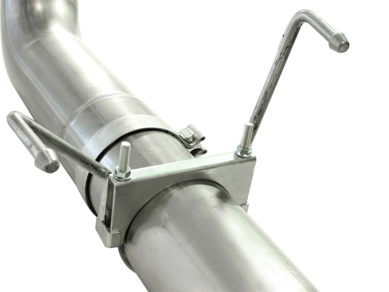 aFe MACHForce XP 5in DPF-Back 409SS Exhaust Dodge Diesel Trucks 07.5-12 L6-6.7L (td) No Tip - Burkken Auto Parts