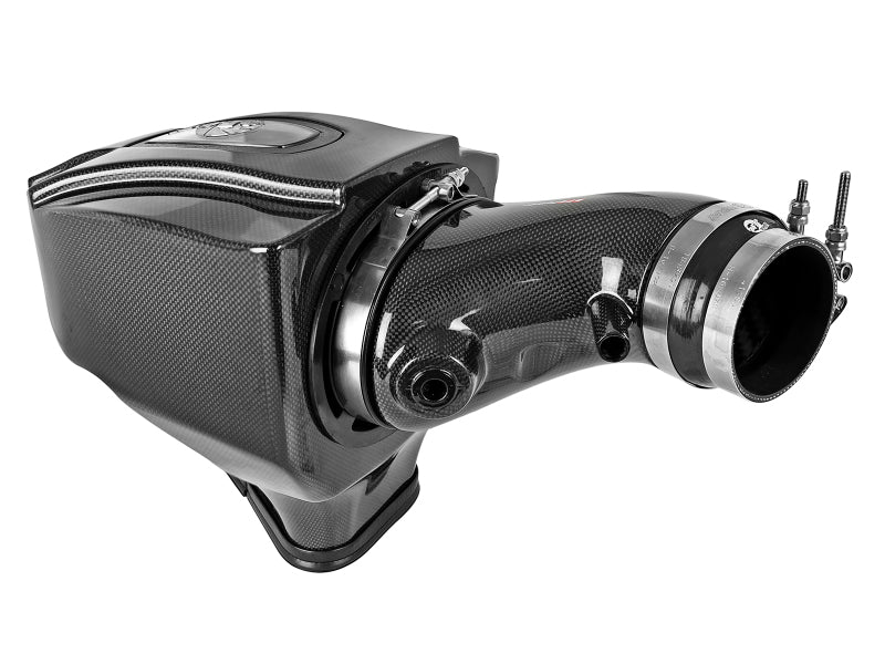 aFe Momentum Black Series Carbon Fiber Pro 5R Air Intake System 11-19 Dodge Charger SRT8 6.4L - Burkken Auto Parts