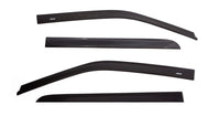 AVS 2019 RAM 1500 Crew Cab Ventvisor In-Channel Window Deflectors - 4pc - Smoke - Burkken Auto Parts