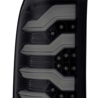 AlphaRex 14-18 GMC Sierra 1500 PRO-Series LED Tail Lights Jet Black - Burkken Auto Parts