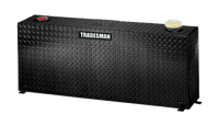 Tradesman Aluminum L-Shape Liquid Storage Tank (80 Gallon Capacity) - Black - Burkken Auto Parts