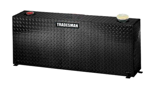 Tradesman Aluminum L-Shape Liquid Storage Tank (80 Gallon Capacity) - Black