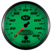 AutoMeter Gauge Speedometer 5in. 160MPH Elec. Programmable NV - Burkken Auto Parts