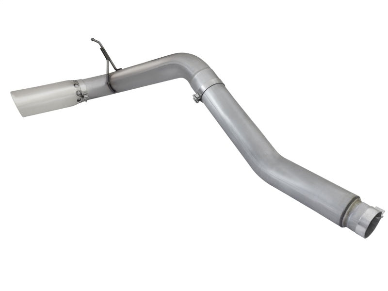 aFe LARGE Bore HD Exhausts 5in DPF-Back SS-409 2016 Nissan Titan XD V8-5.0L CC/SB (td) - Burkken Auto Parts