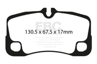 EBC 07-09 Porsche 911 (997) Greenstuff Rear Brake Pads - Burkken Auto Parts
