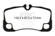 EBC 07-09 Porsche 911 (997) Greenstuff Rear Brake Pads - Burkken Auto Parts