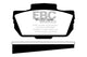 EBC 66-67 Saab Sonnet 0.8 Greenstuff Front Brake Pads - Burkken Auto Parts