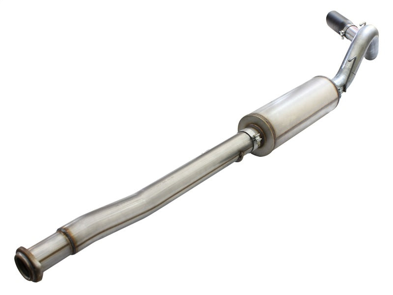 aFe MACHForce XP SS Exhaust 4in Cat-Back w/ Black Tip 2015 Ford F-150 EcoBoost V6 2.7/3.5Ltt - Burkken Auto Parts