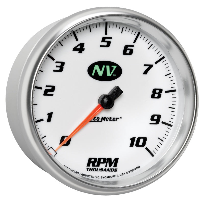 AutoMeter Gauge Tachometer 5in. 10K RPM In-Dash NV - Burkken Auto Parts