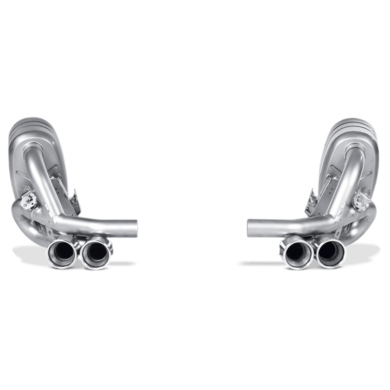 Akrapovic 2008 Porsche 911 Carrera Cabriolet/S/4/4S/GTS (997 DFI) Slip-On Line (Titanium) (Req Tips) - Burkken Auto Parts