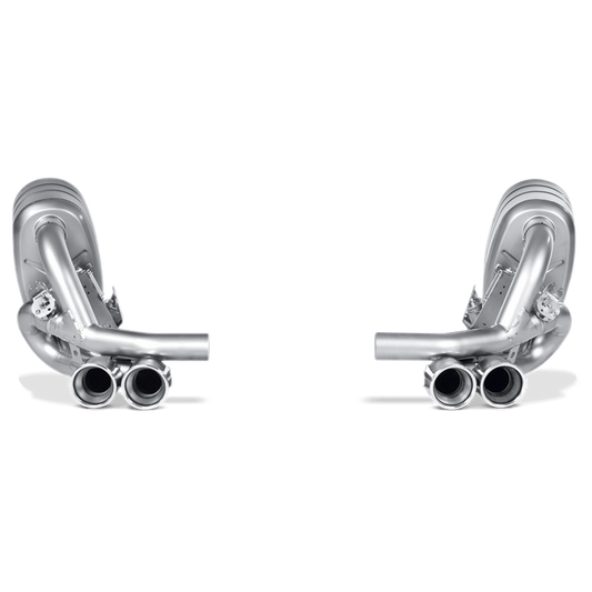 Akrapovic 2008 Porsche 911 Carrera Cabriolet/S/4/4S/GTS (997 DFI) Slip-On Line (Titanium) (Req Tips) - Burkken Auto Parts