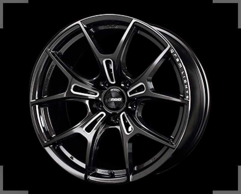 Gram Lights 57FXZ 20x9.5 +35 5x120 Super Dark Gunmetal and Machining Rim Edge DC Wheel - Burkken Auto Parts